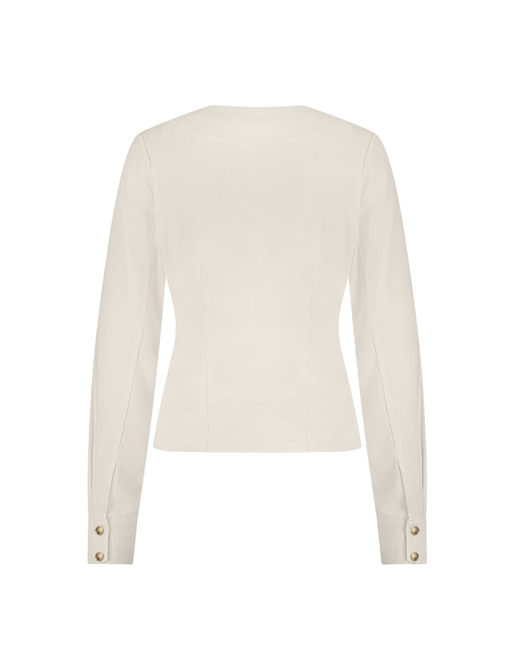 Nikkie - Imani Wrap Top Cream