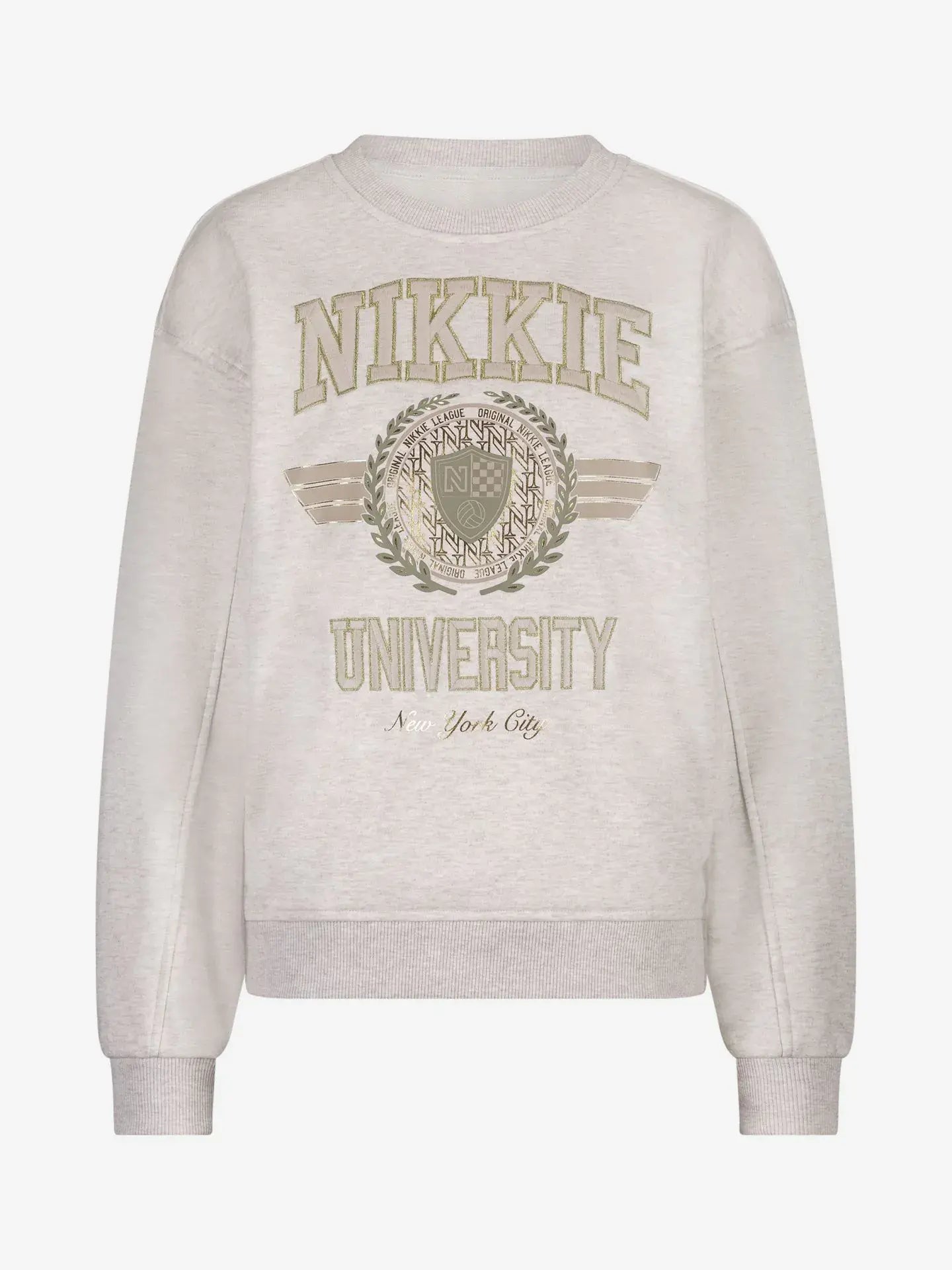 Collectie Truien Nikkie Trui Dames NIKKIE University Gold Sweater