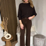 Sweater - Marit Sparkle Brown