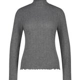 Tramontana -  Top Fancy Mock Neck