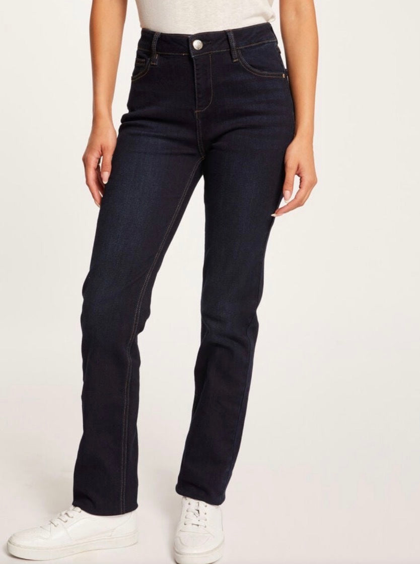 Morgan - Regular Jeans PDROIT Blauw