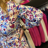 Tramontana -  Dress Spring Garden Print