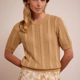 Tramontana - Fancy Stitch Jumper Lurex