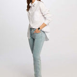 Morgan - Regular Jeans PDROIT Lichtblauw