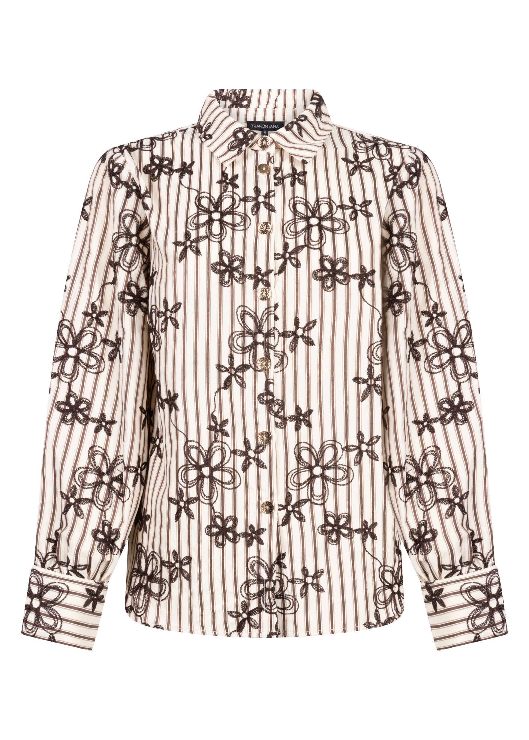 Tramontana -  Blouse gestreept Embro