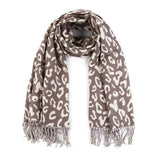 Sjaal  - Kiki Leopard Brown