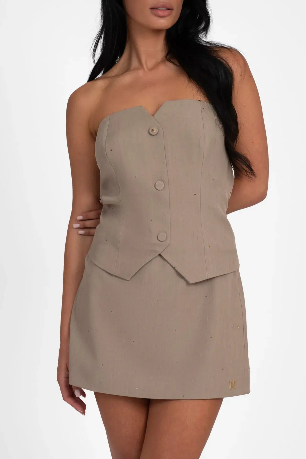 Nikkie - Reimio Waistcoat Mexican Sand