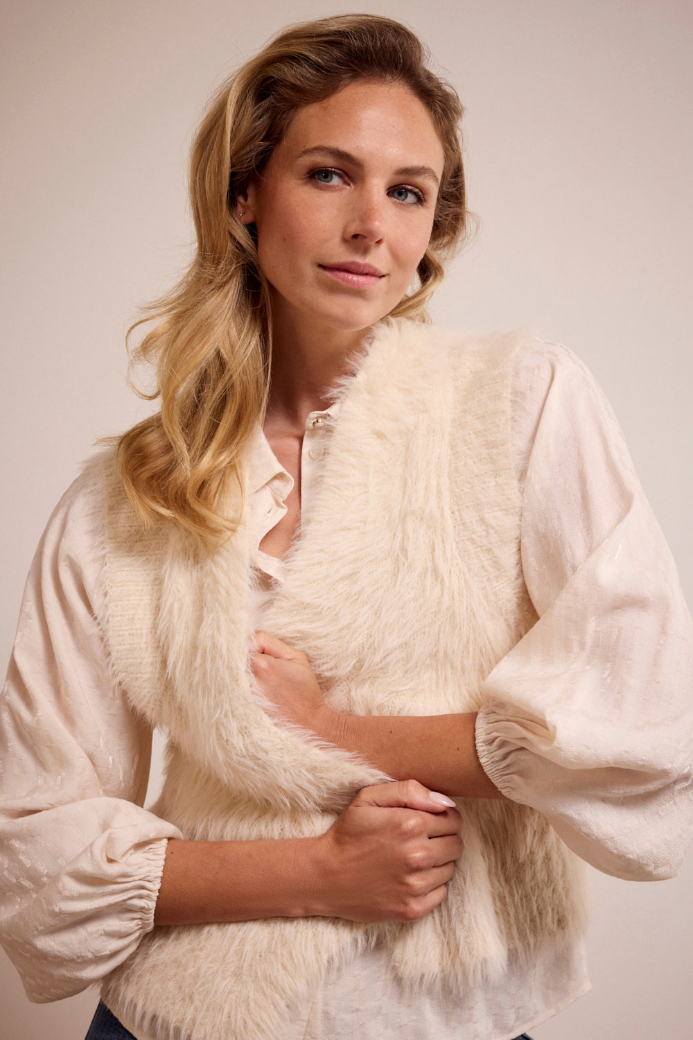 Tramontana - Hairy Yarn Gilet Vest