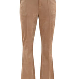 ZIZO - Pia broek suèdine camel