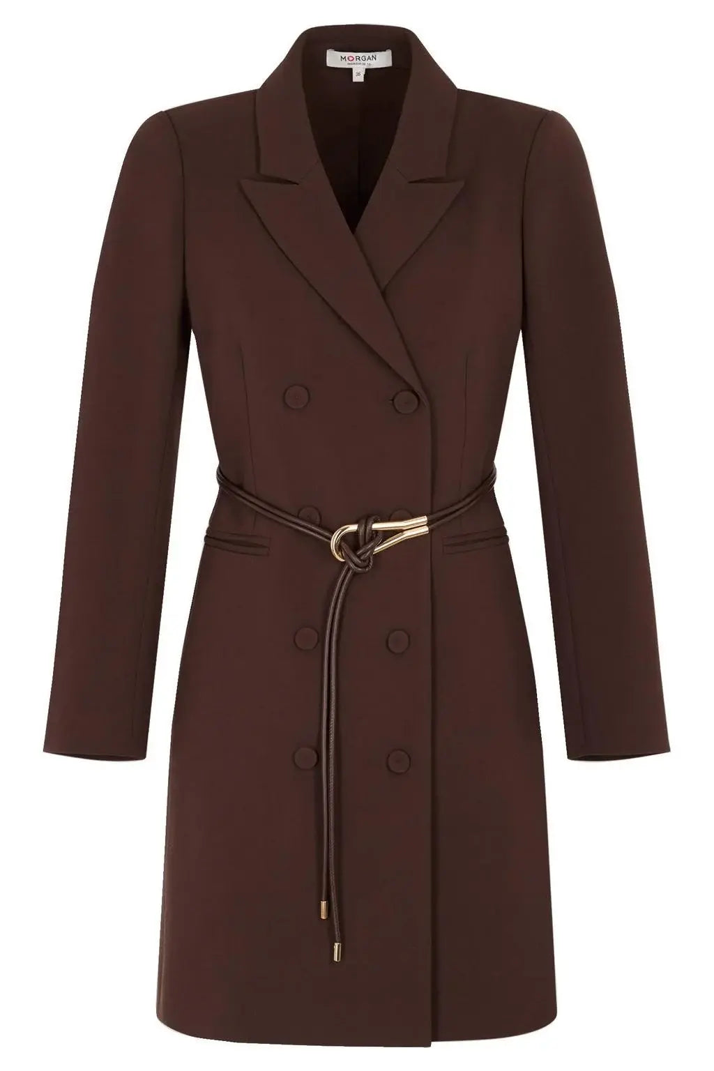 Morgan - Blazer jurkje bruin MTAYLOR