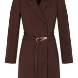 Morgan - Blazer jurkje bruin MTAYLOR