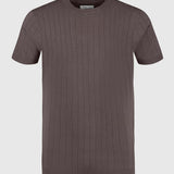 Pure Path - Vertical Stripes knitwear T-shirt