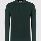 Pure Path - Structure Knitwear Longsleeve Polo