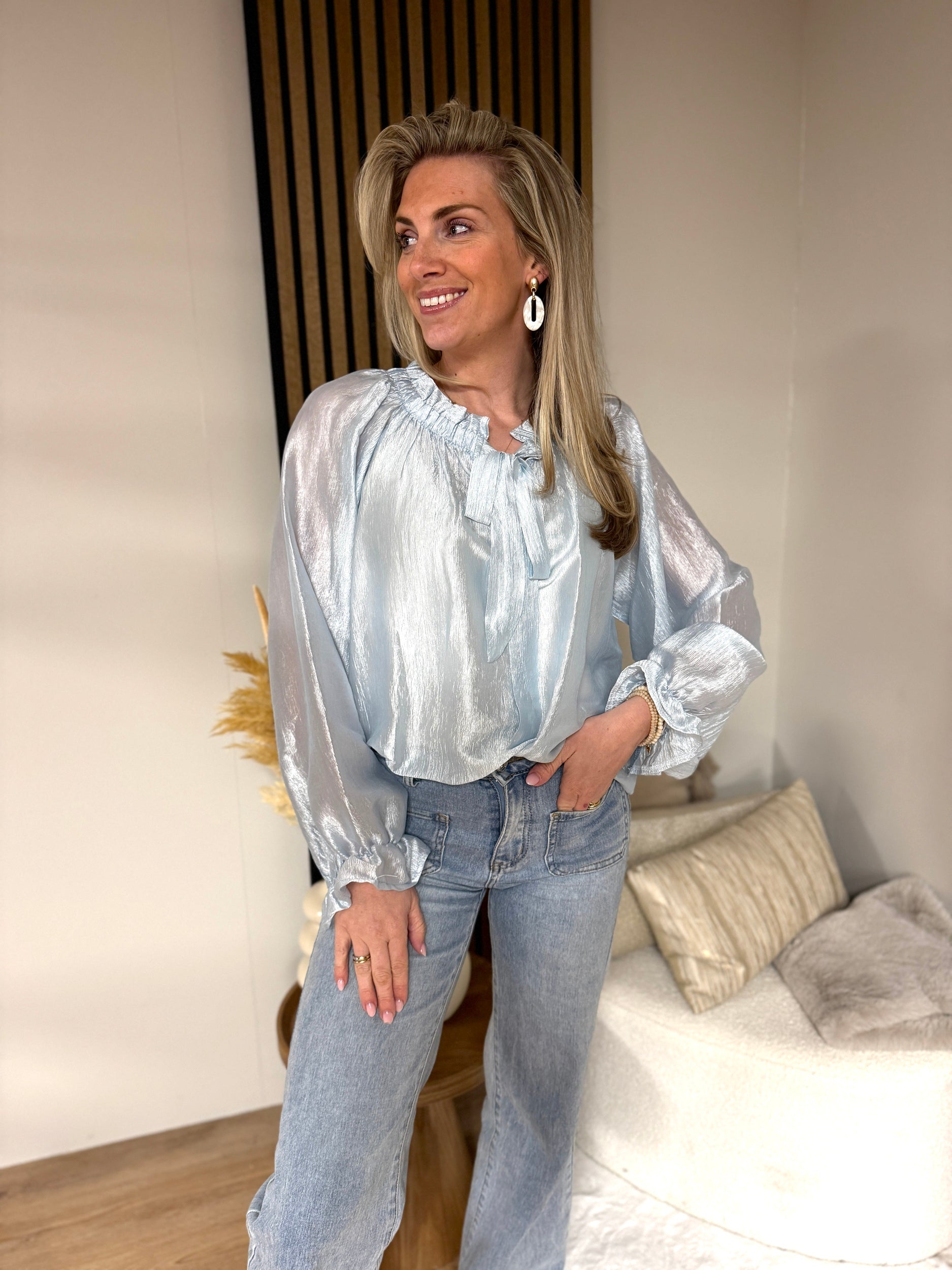 Blouse - Lois Light Blue