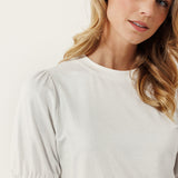 Tramontana - Coated Puff T-shirt ZIlver