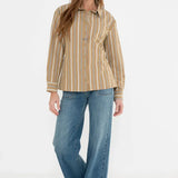 Maicazz- Vaigon blouse gestreept 