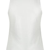Tramontana - Coated Rib Singlet Silver