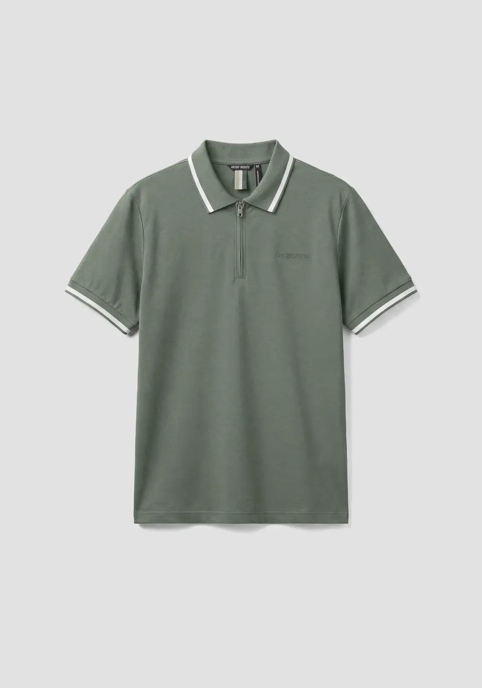 Antony Morato - Polo Zip Green 638