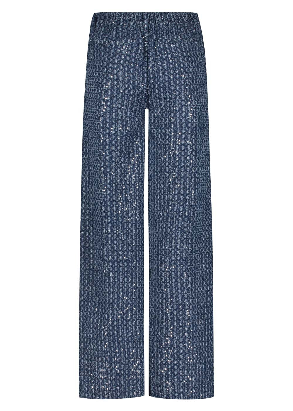 Tramontana - Denim Trousers Sequin 