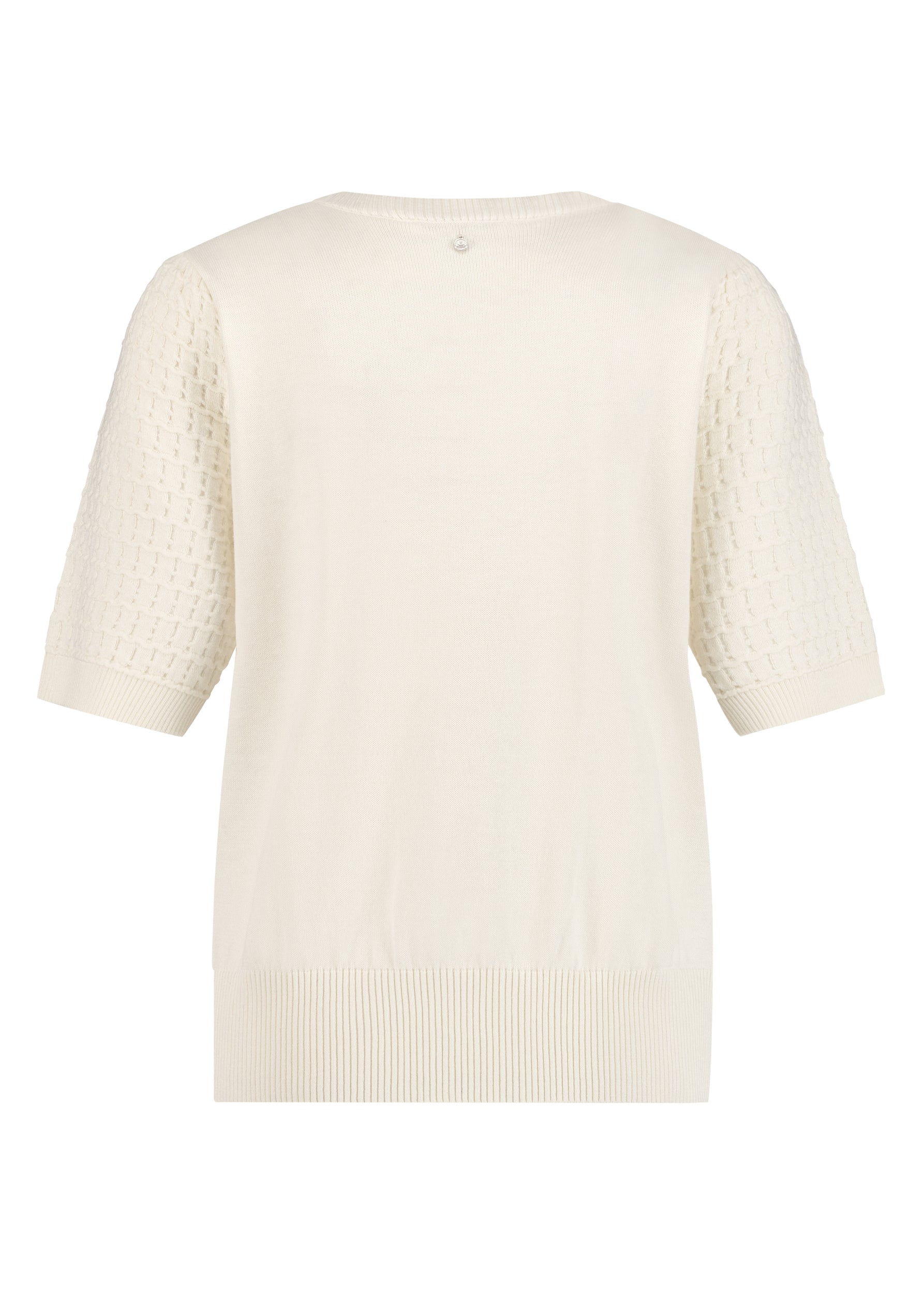 Tramontana - Fancy stitch Jumper Off white 