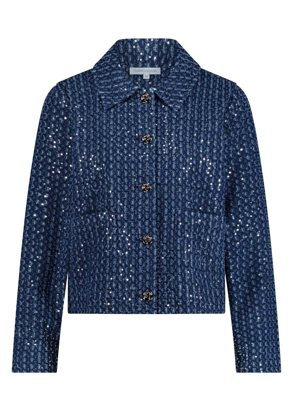 Tramontana - Denim Jacket Sequin