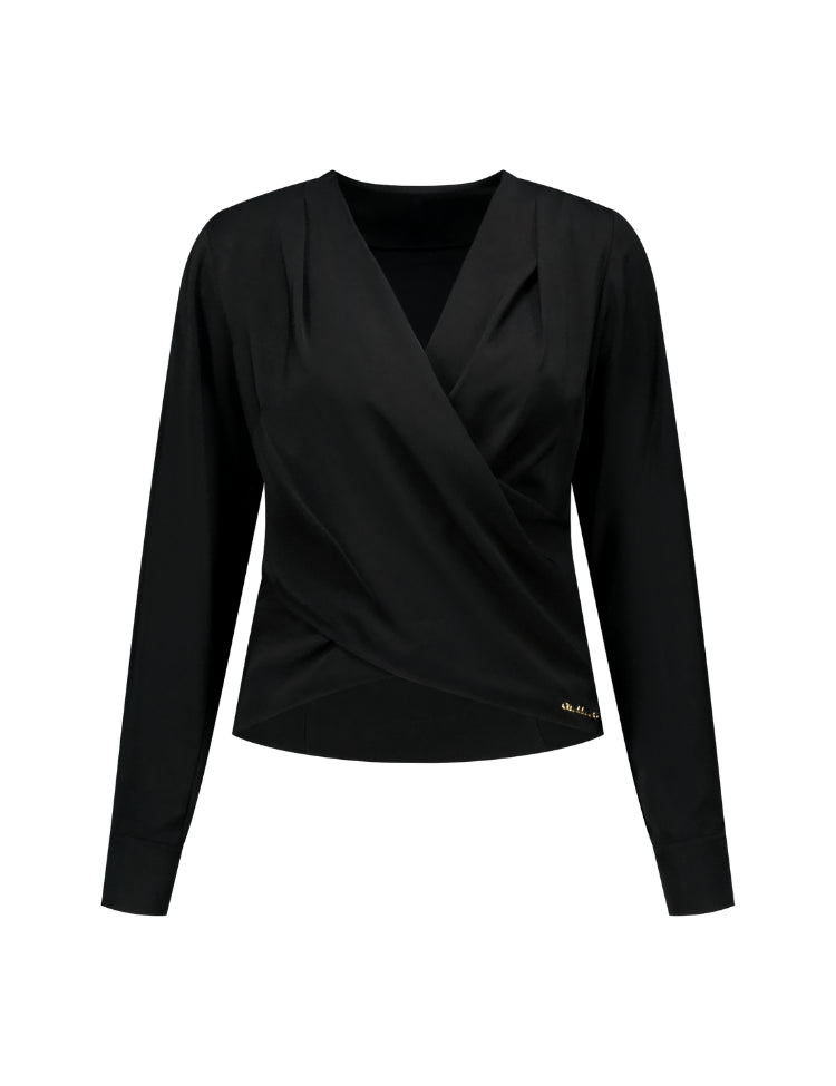 Nikkie - Imani Wrap Top Black