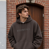Heren Hoodie - Oversized Bruin