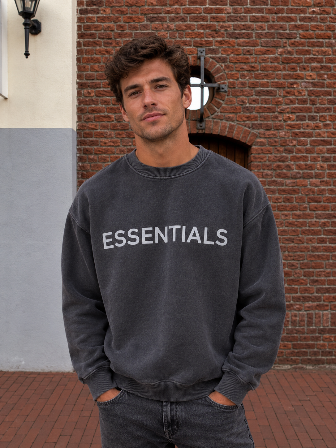 Sweater - Antraciet Grijs