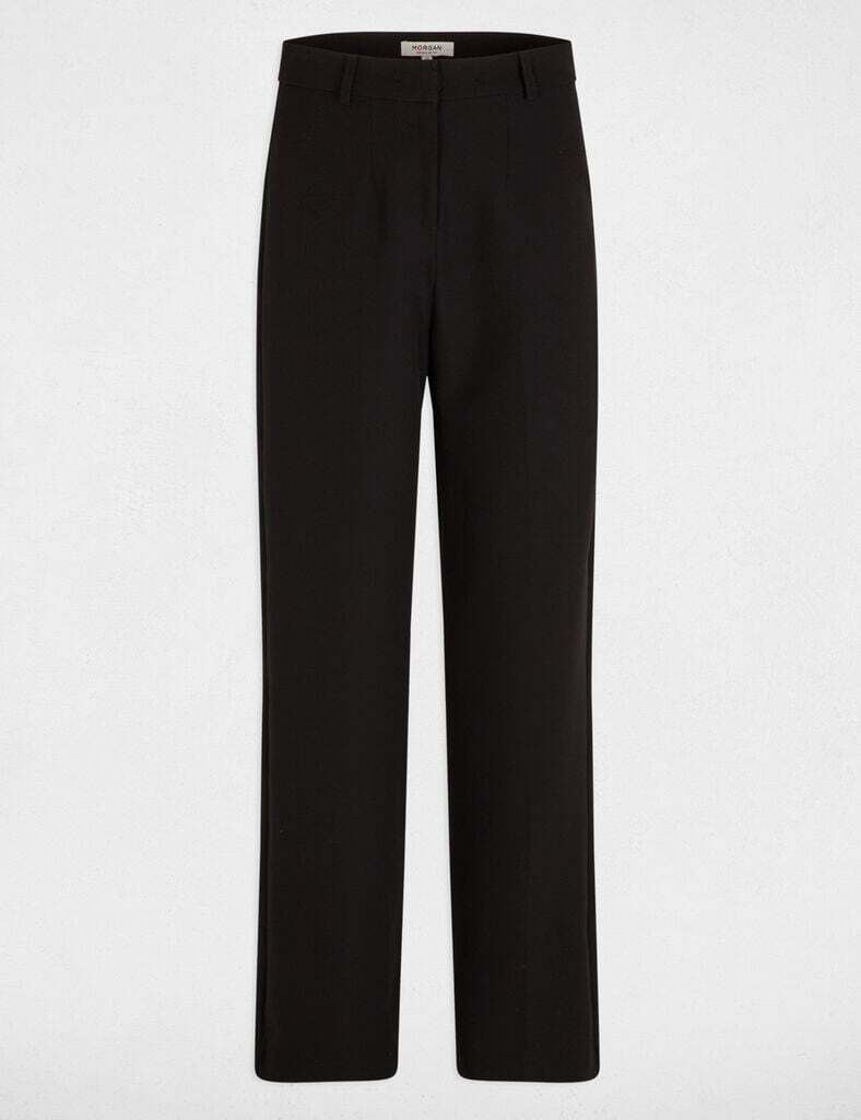 Morgan - Straight pantalon Poya Zwart
