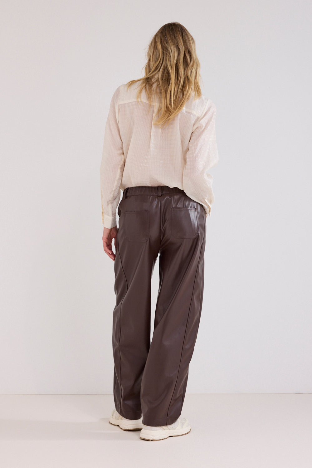 Tramontana - PU Broek Barrel Bruin