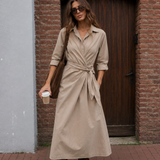 Jurk - Julia Taupe