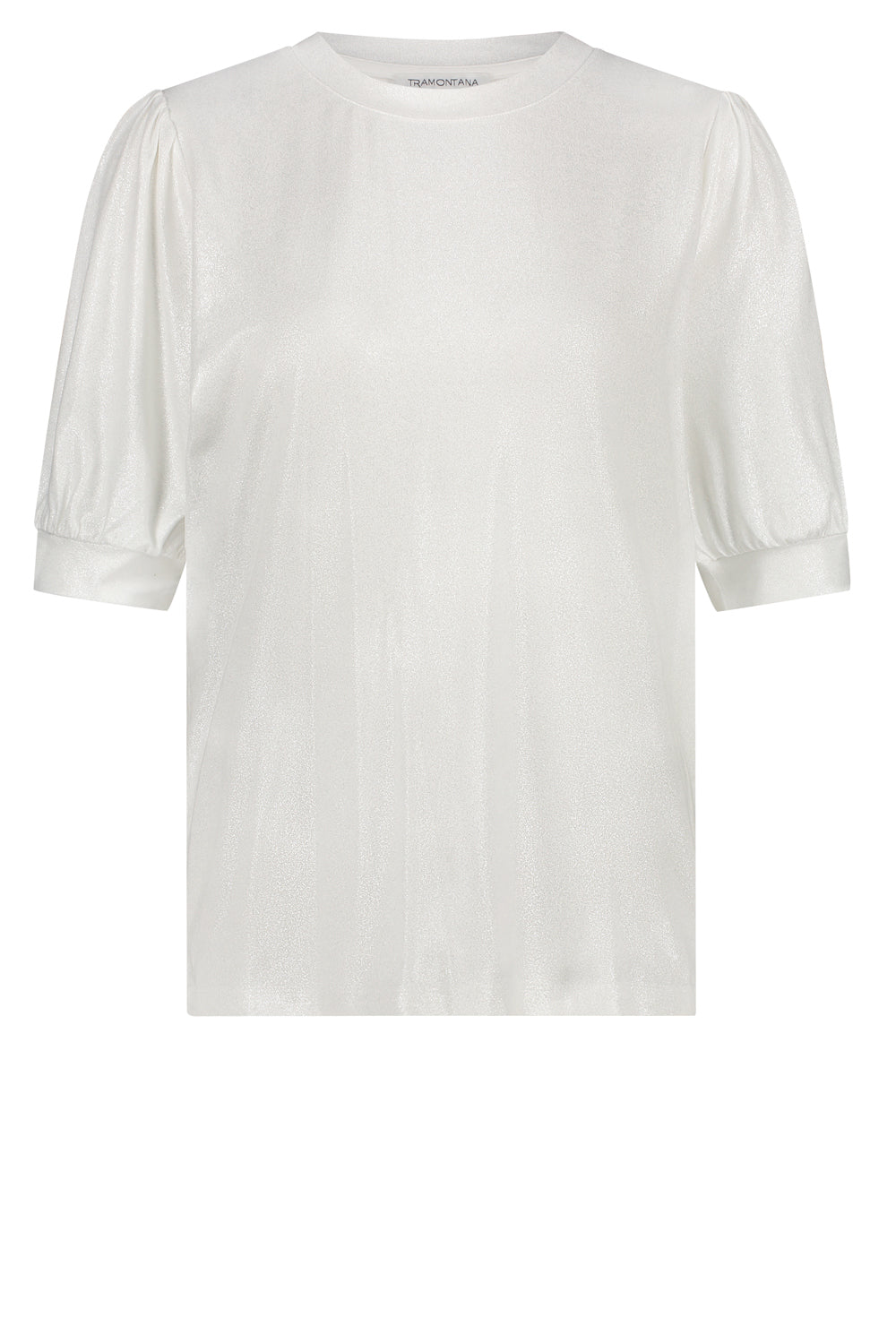 Tramontana - Coated Puff T-shirt ZIlver