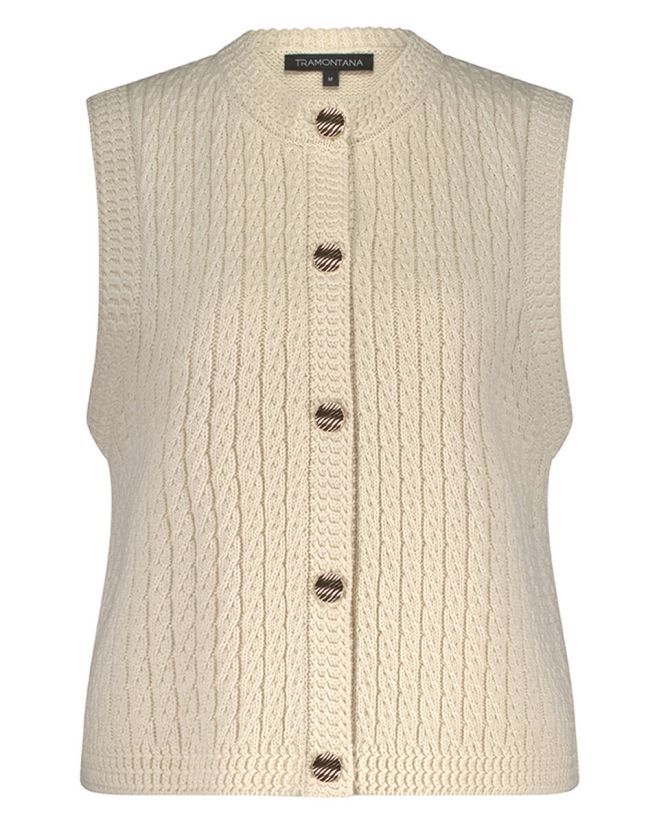Tramontana - Cable Stitch Gilet
