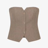 Nikkie - Reimio Waistcoat Mexican Sand