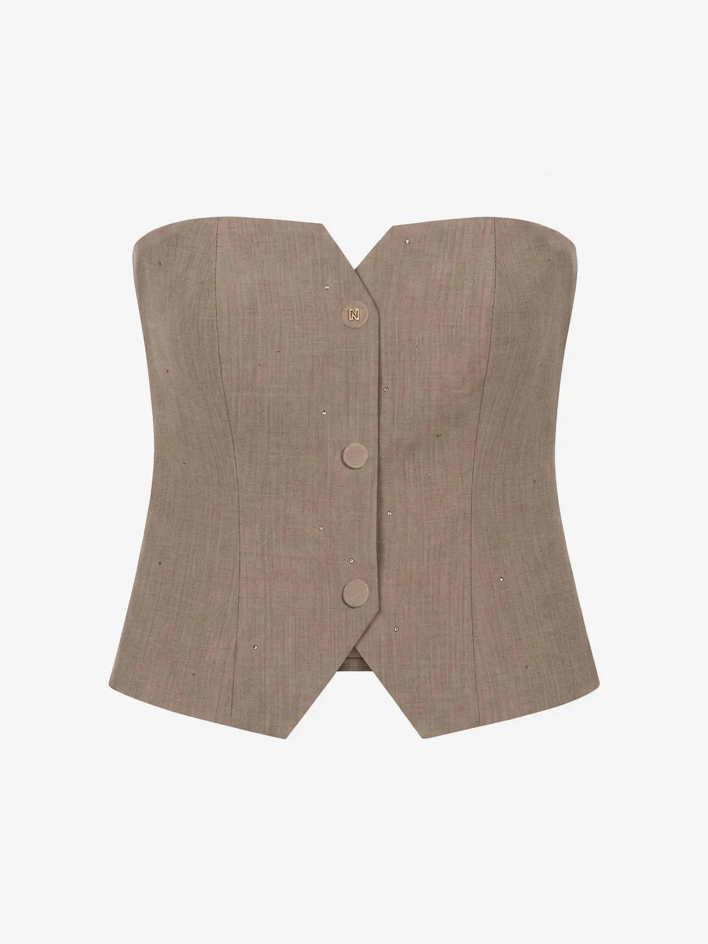 Nikkie - Reimio Waistcoat Mexican Sand
