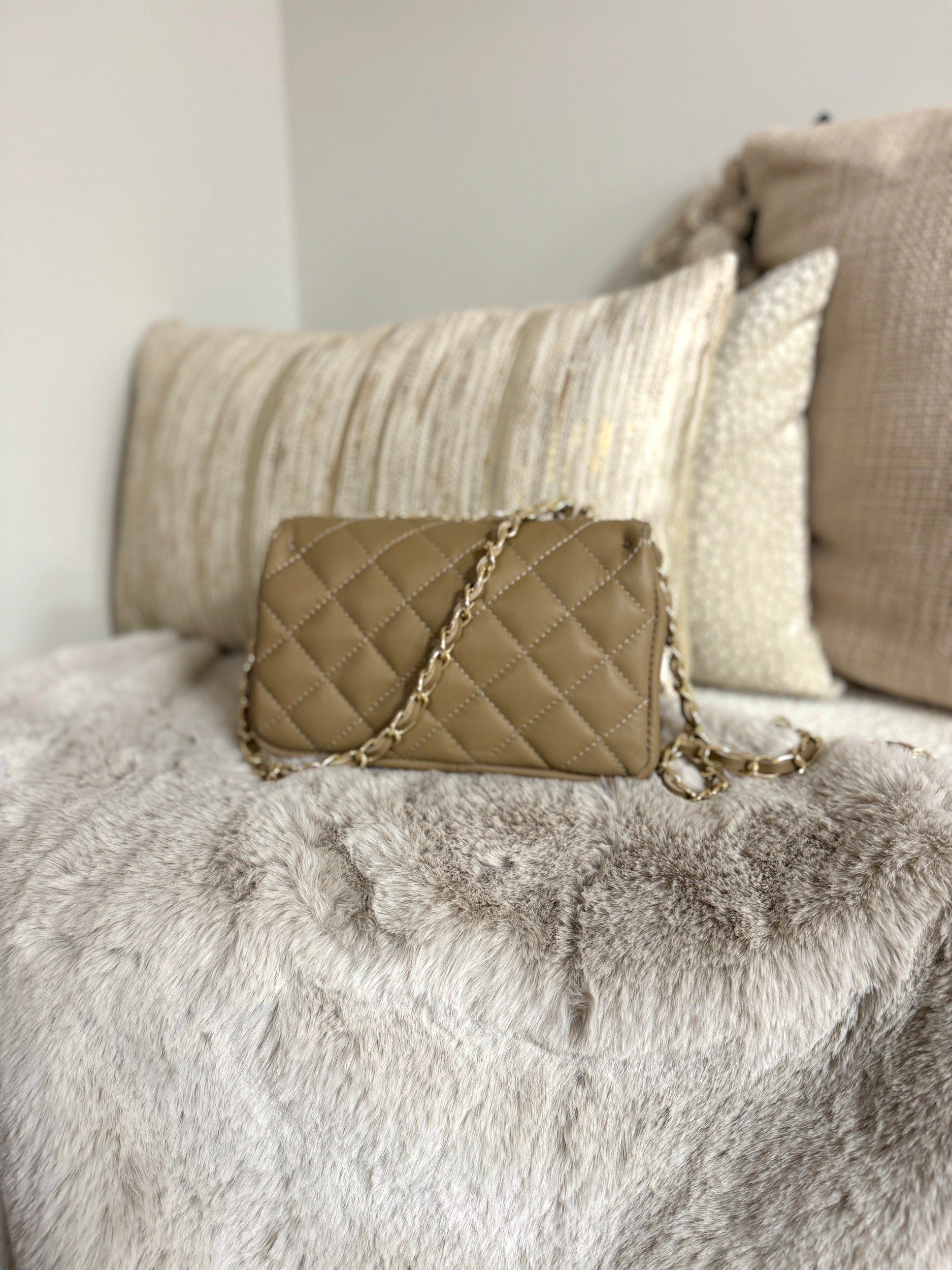 Chain Bag - Claire Beige