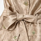Nikkie - Porlamar Wrap blouse travertine
