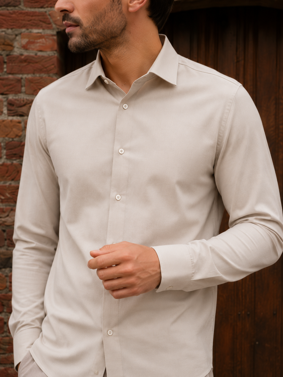 Blouse - Travel Soft Beige