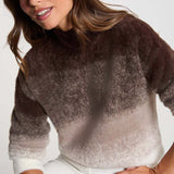 Morgan - Fluffy trui bruin MYE 