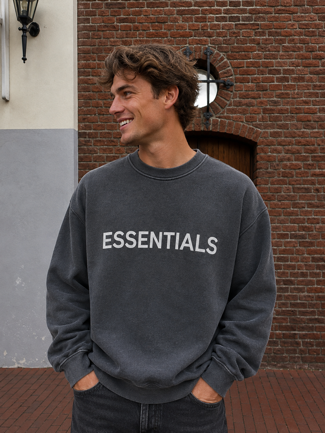 Sweater - Antraciet Grijs