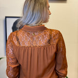 Jacky Luxury - Lace Blouse - 909
