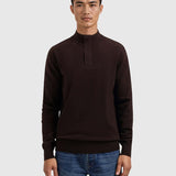 Pure Path - Knit hidden half zip