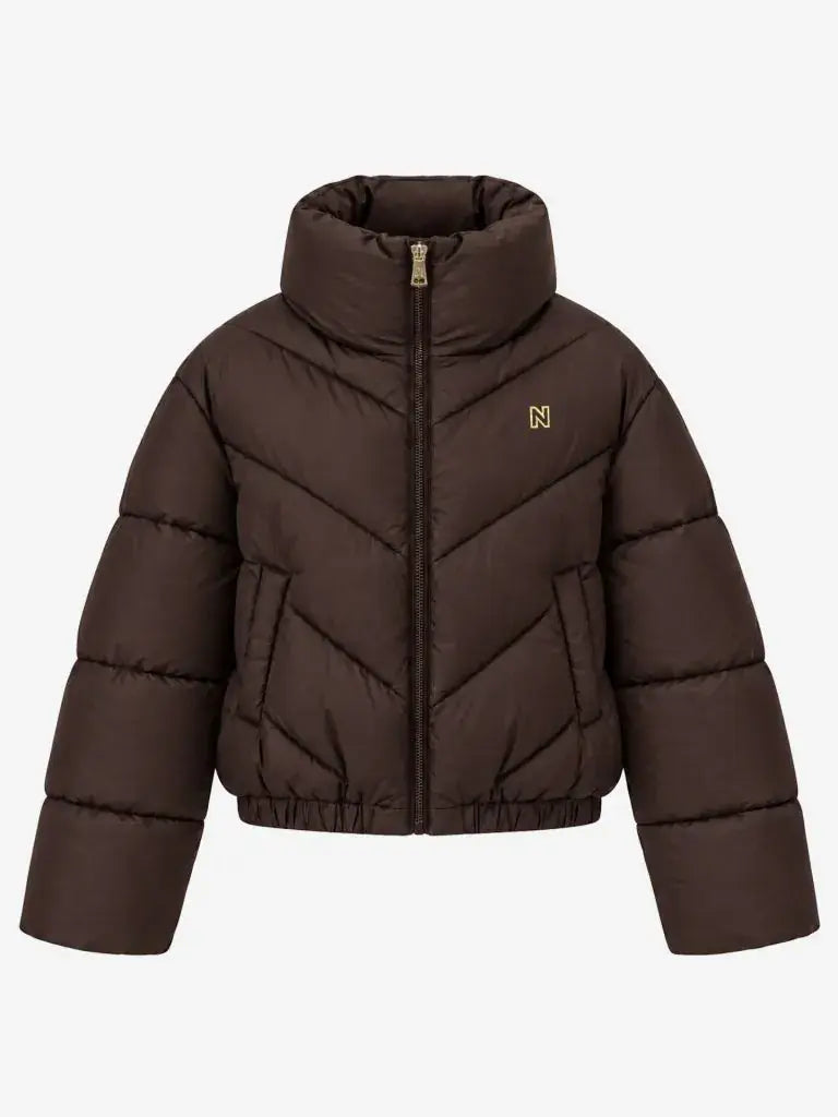 Nikkie - Anatoille Puffer Jas Bruin