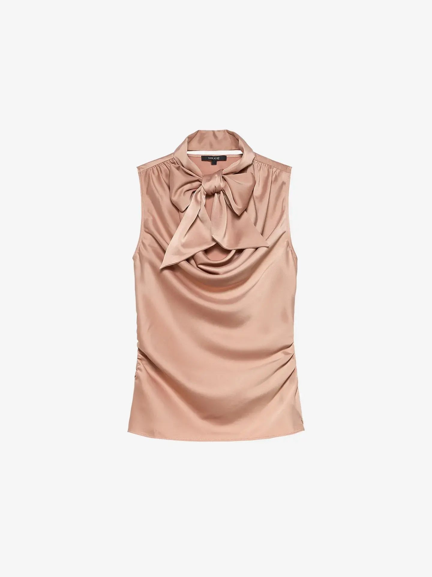 Nikkie - Provo Satin Top Blush