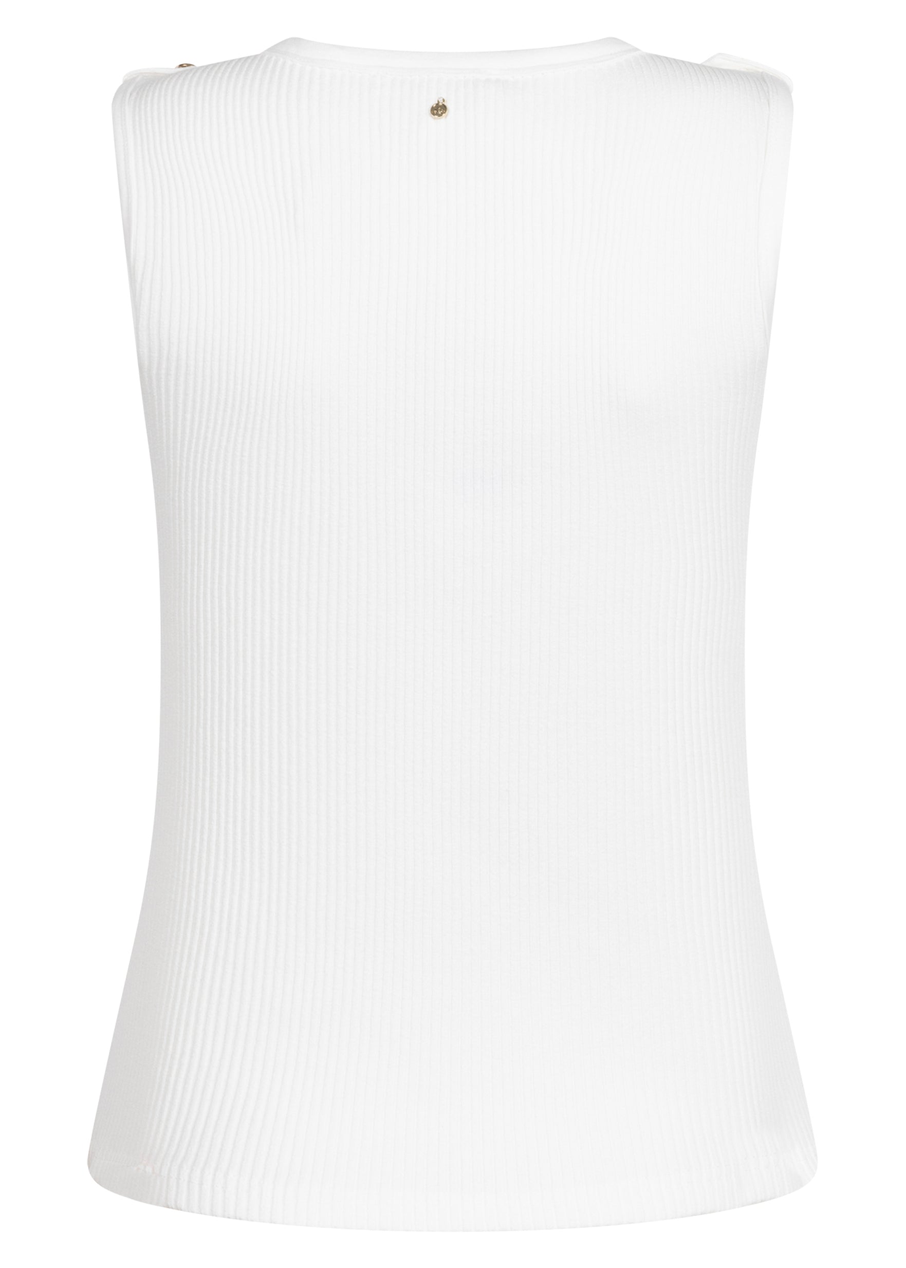 Tramontana - Rib singlet Epaulets 
