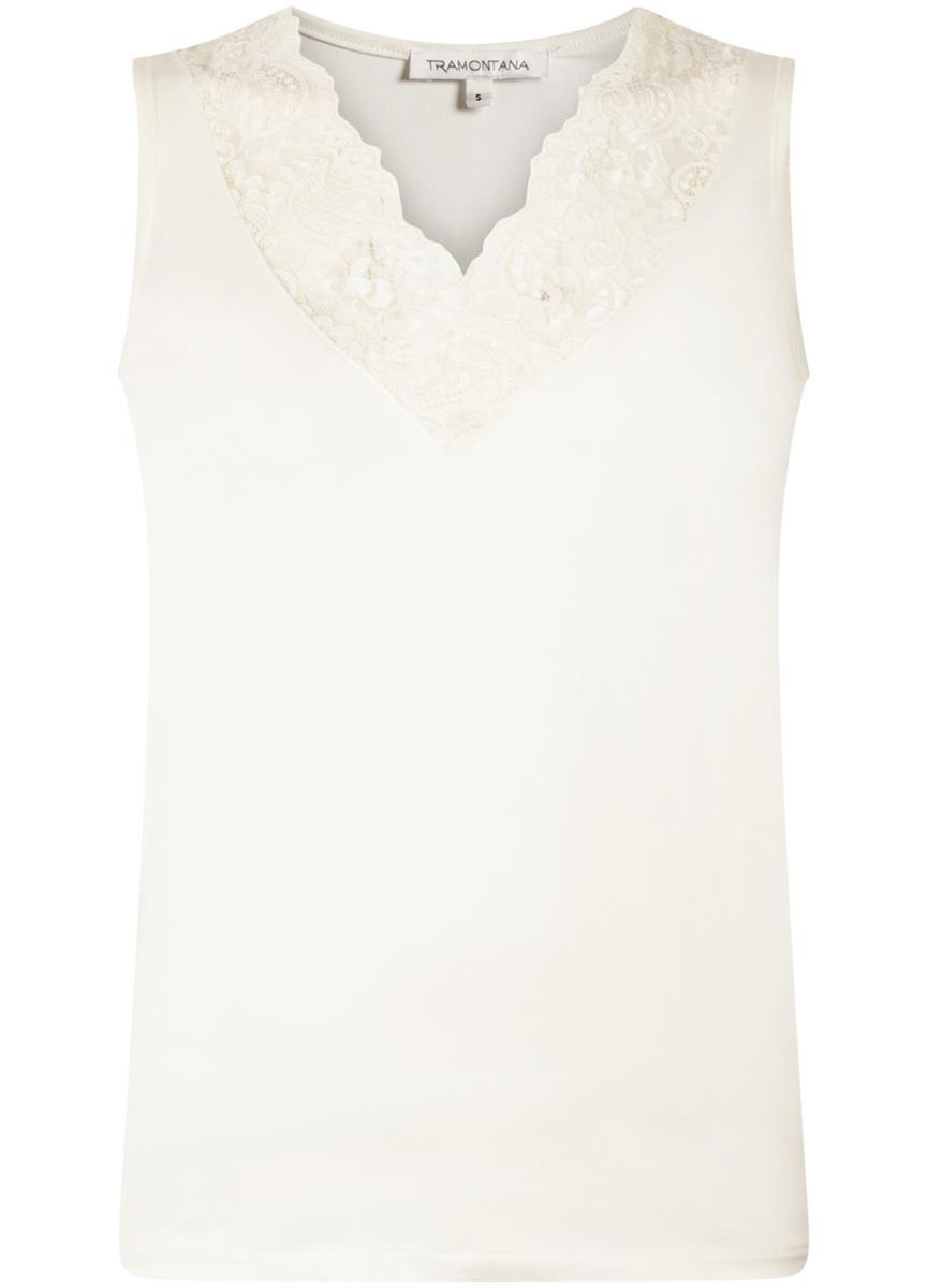 Tramontana - PIPPA Top V-hals Off-white