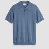 Antony Morato - Polo Zip Knit Blue 596