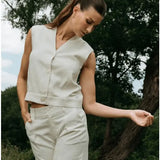 ZIZO - Shina Gilet Off White