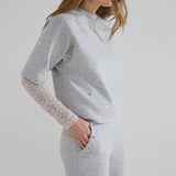 Tramontana - Longsleeve Kant Grijs