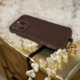 Telefooncord - Heart Parel White